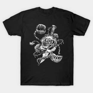 Venus Flytrap, Dagger and Rose T-Shirt